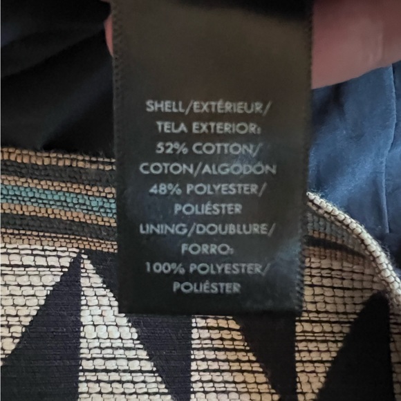 Ann Taylor Geometric Patterned Skirt - Picture 5 of 7